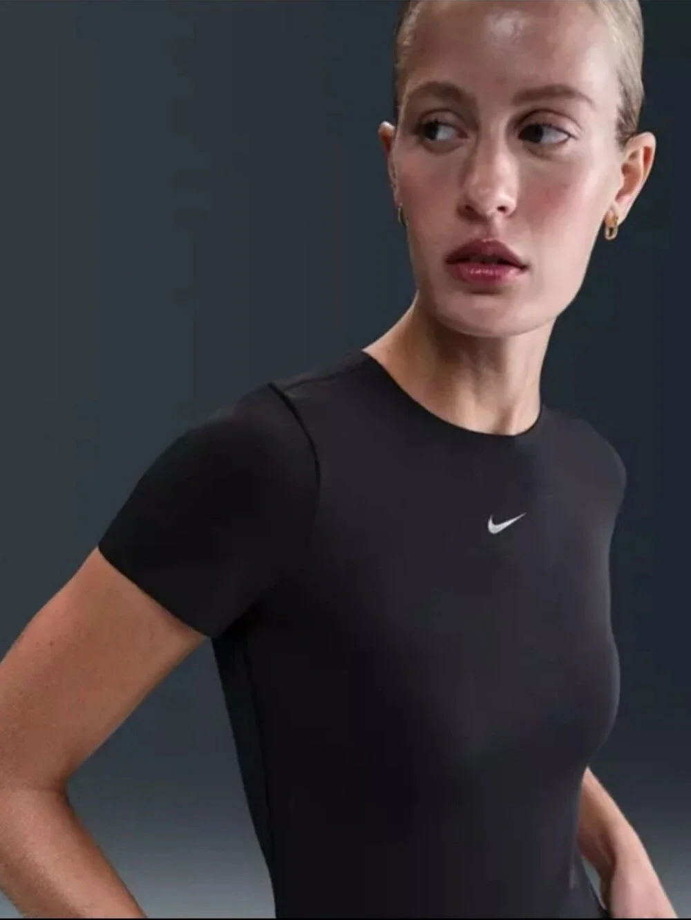 Nike Form Top Stealth Evaporation In Black, NWT